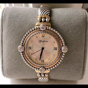 Brighton Costa Mesa 2 Tone Watch